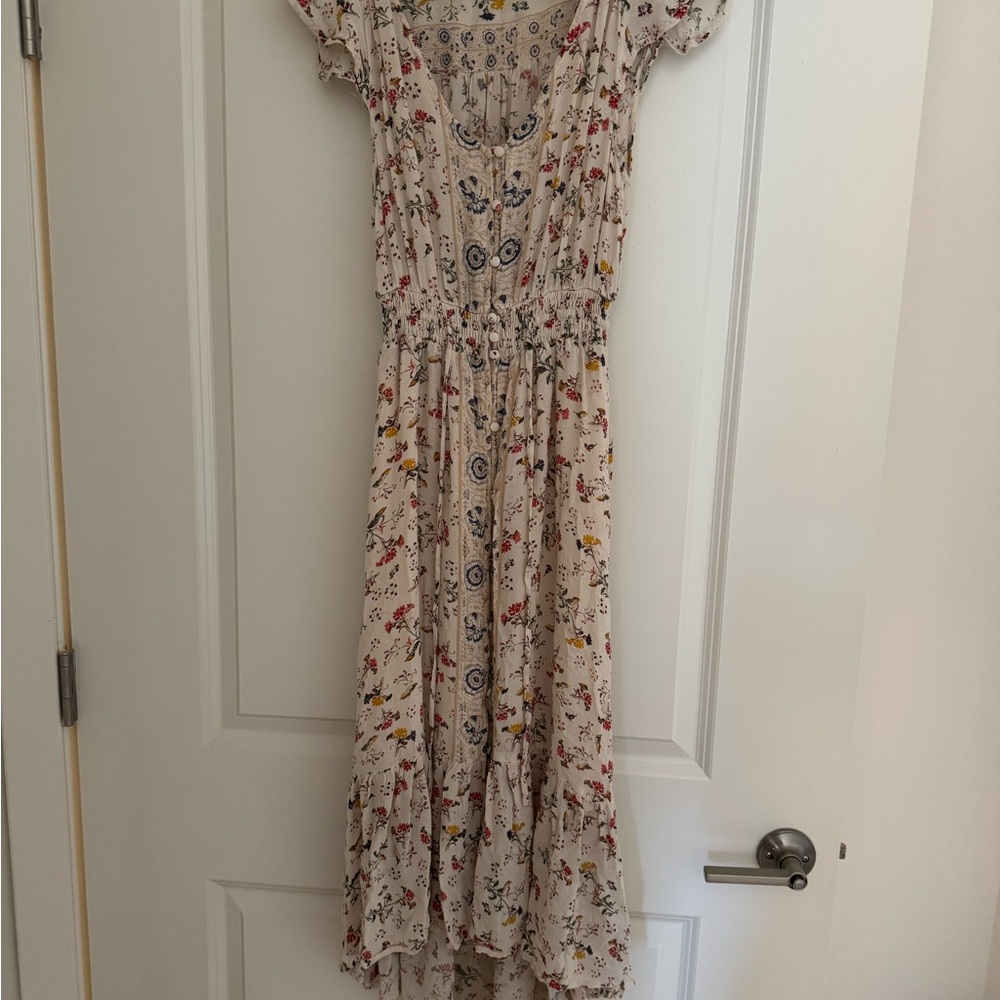 Lucky Brand Floral Midi Dress